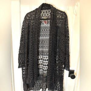Johnny Was Lace Cover-Up Jacket